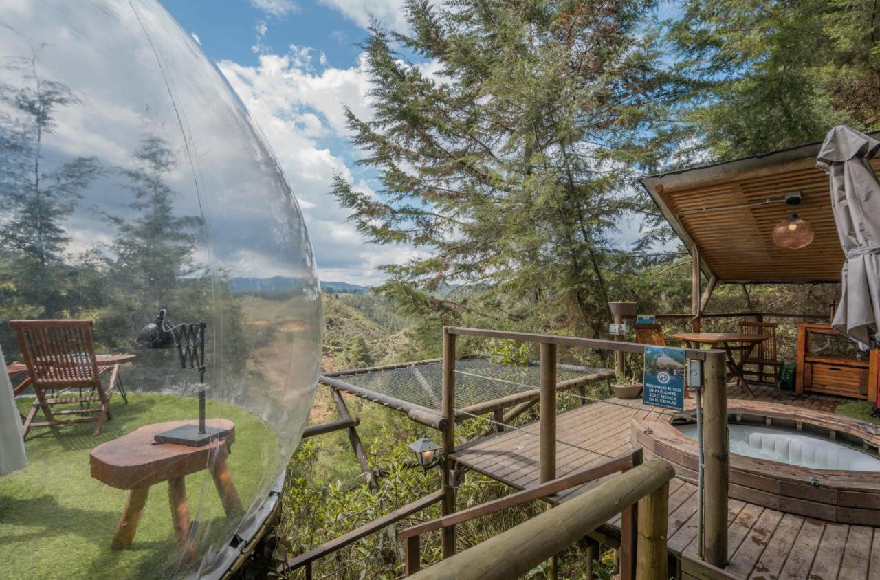 雷蒂罗 Bubblesky Glamping 40 Min From Medellin酒店 外观 照片