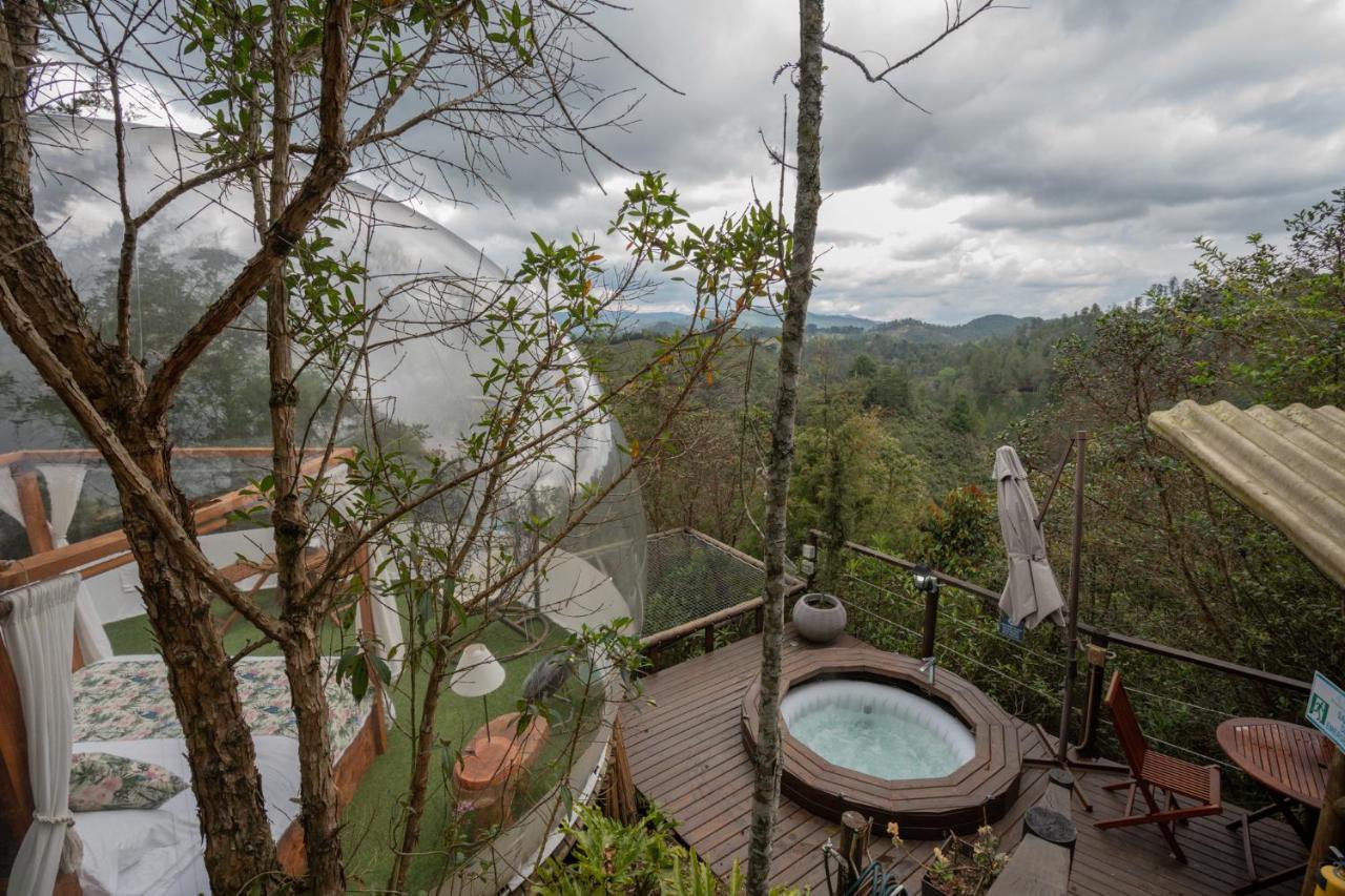 雷蒂罗 Bubblesky Glamping 40 Min From Medellin酒店 外观 照片