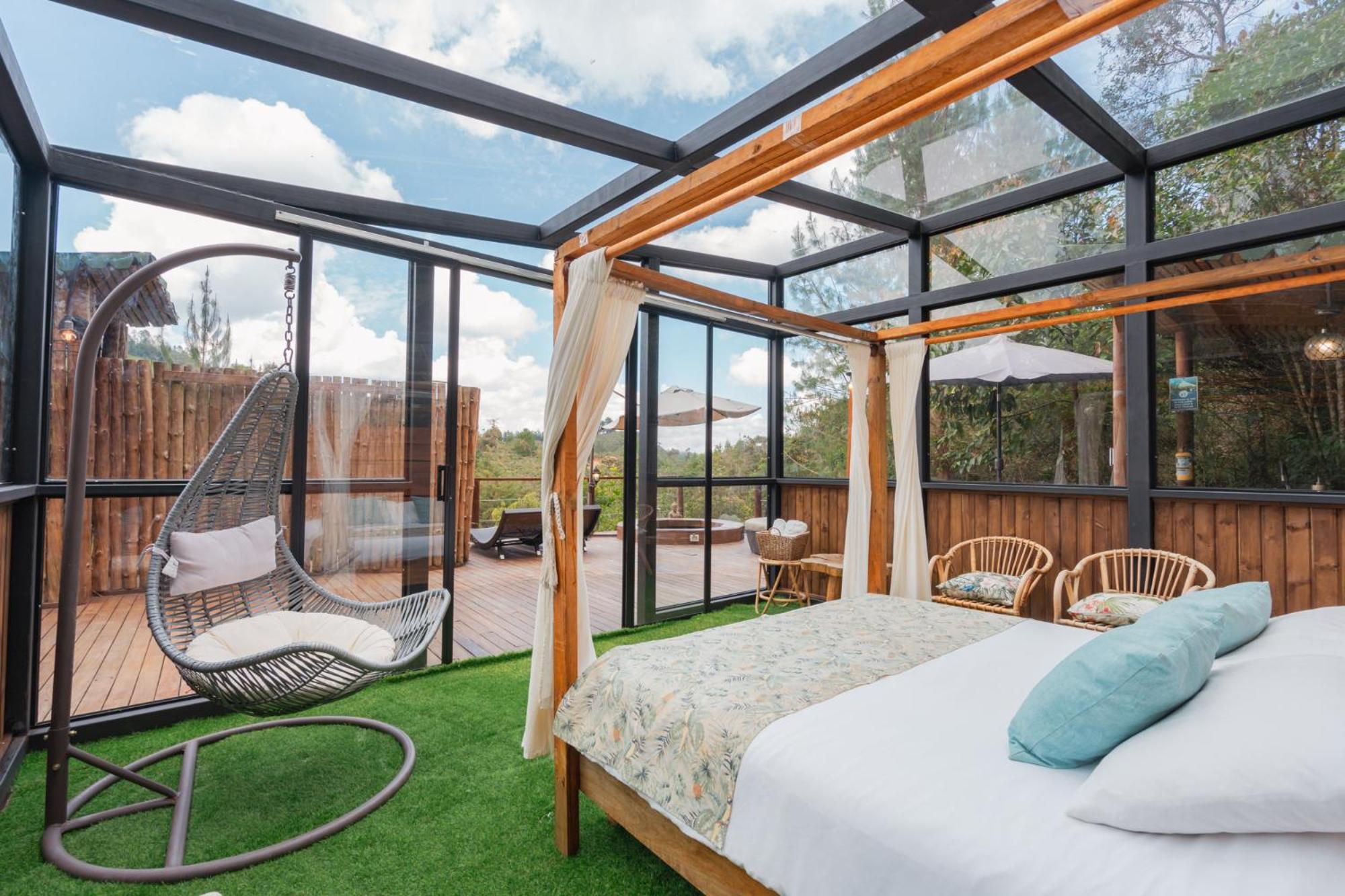 雷蒂罗 Bubblesky Glamping 40 Min From Medellin酒店 外观 照片