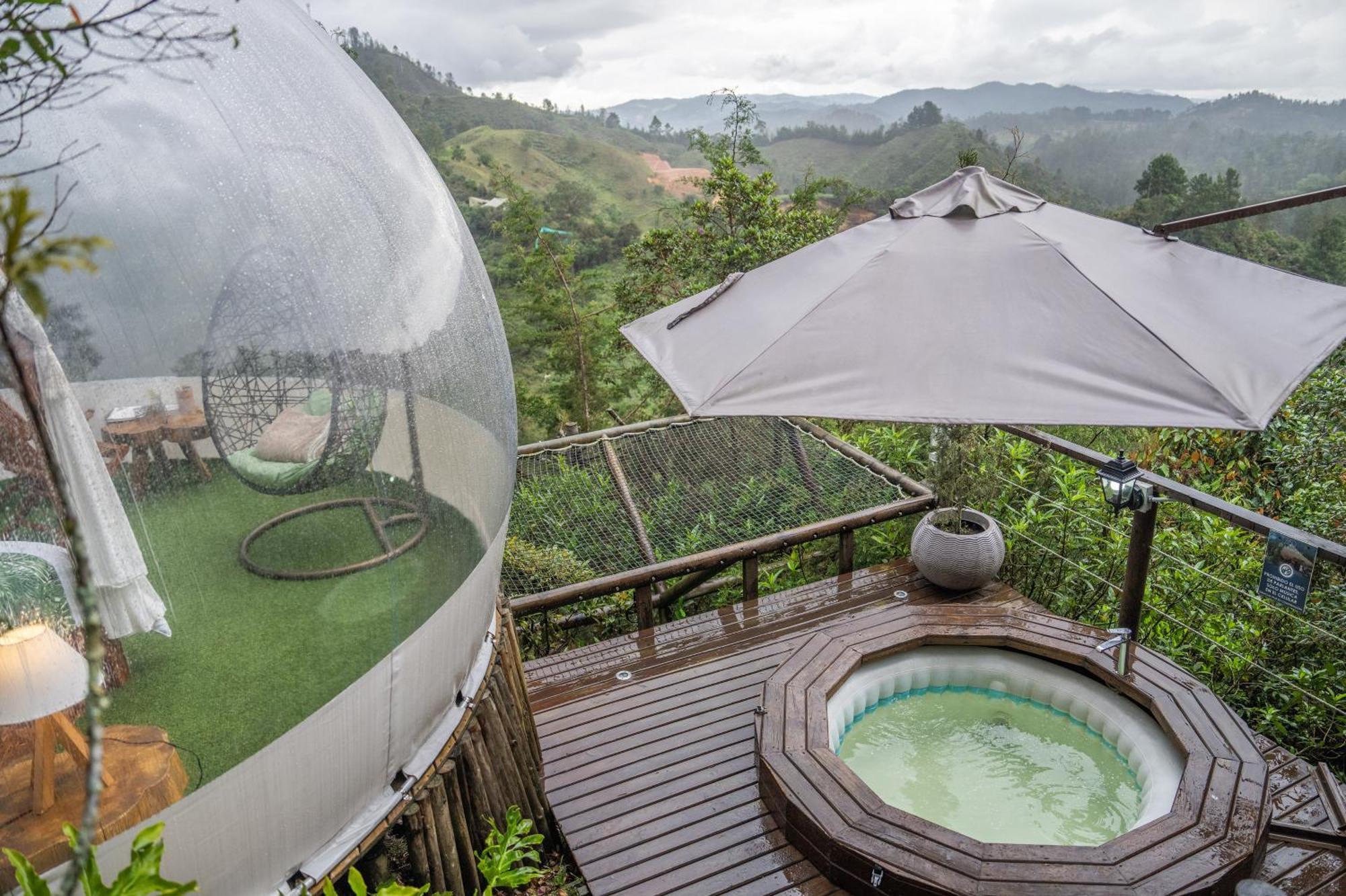 雷蒂罗 Bubblesky Glamping 40 Min From Medellin酒店 外观 照片