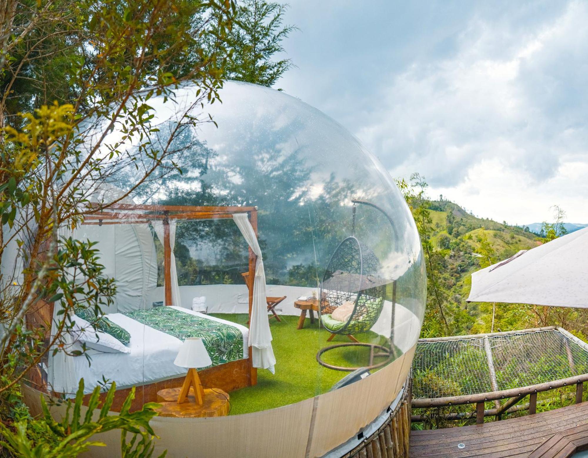 雷蒂罗 Bubblesky Glamping 40 Min From Medellin酒店 外观 照片